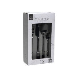Sada příborů TAVOLA 16ks černá