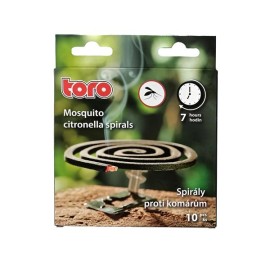 Spirála proti komárům 7hodin TORO citronela 10ks
