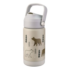 Nerezová termoska s pítkem KITCHISIMO 370ml medvídek