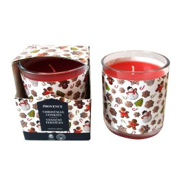Vonná svíčka ve skle PROVENCE 20 hodin perníčky