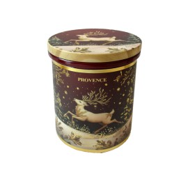 Vánoční vonná svíčka ve skle PROVENCE 30 hodin sváteční koření