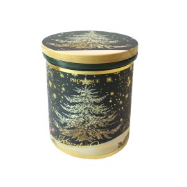 Vánoční vonná svíčka ve skle PROVENCE 30 hodin borový les