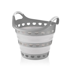 Skládací koš na čisté prádlo KITCHISIMO 14L