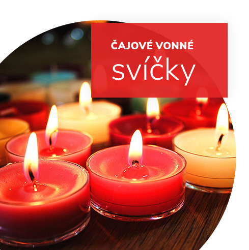 Čajové vonné svíčky