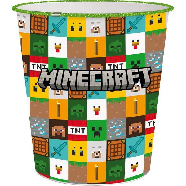 Plastový odpadkový koš Minecraft 5l