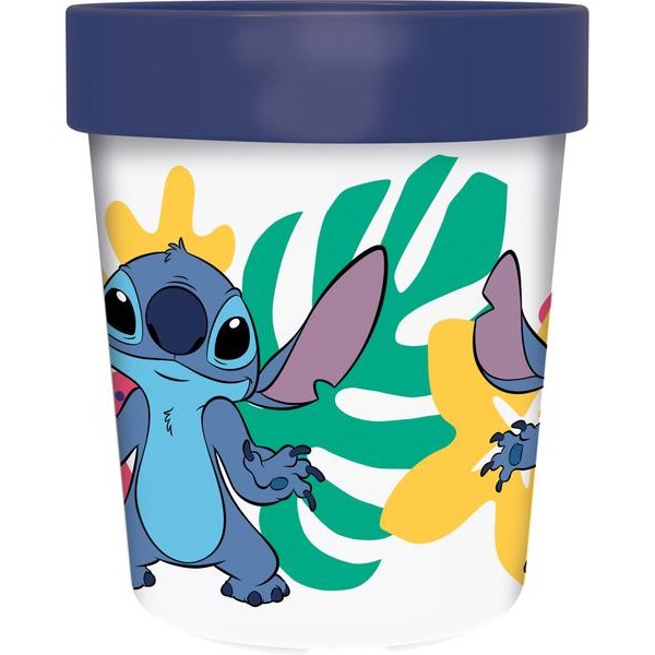 Plastový kelímek Stitch 260ml protiskluzový