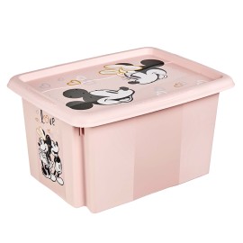 Plastový úložný box s víkem KEEEPER 15l Minnie