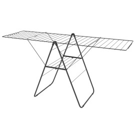 SUŠÁK NA PRÁDLO ROZKLÁDACÍ 25M 177X60X90CM ČERNÝ