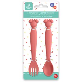 Dětský plastový příbor MINNIE 2ks